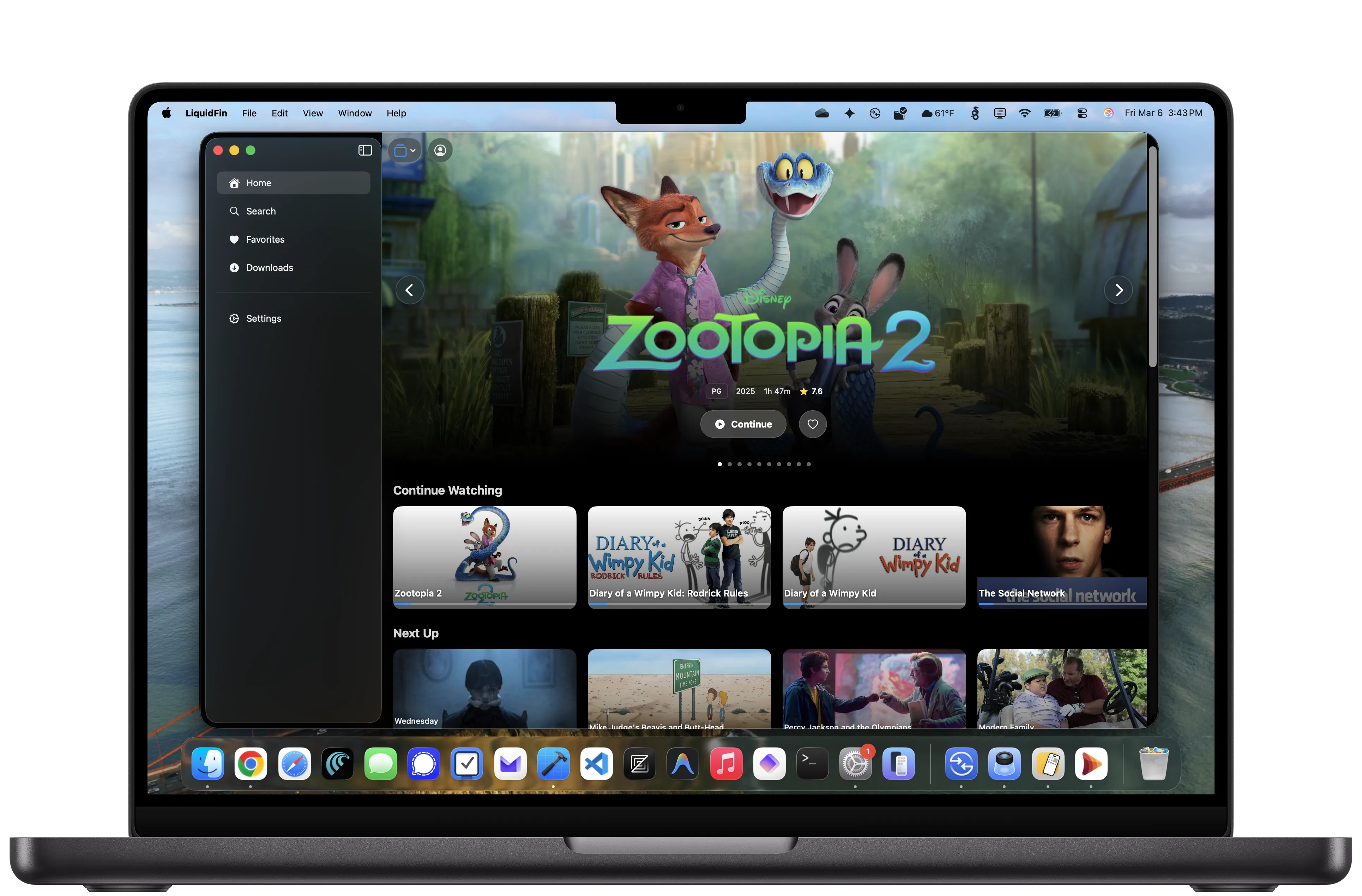 LiquidFin macOS Desktop